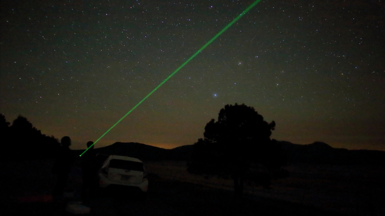 Dark night skies near Los Alamos
